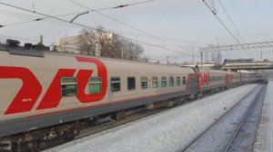 ЧС7-319. Скорый поезд "Лотос", Астрахань - Москва