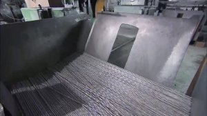 Видео производство решетчатых настилов Пресснастил