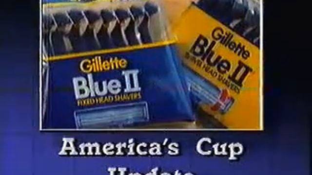 Program Sponsor Gillette Blue II Shavers - 1986 смотреть онлайн