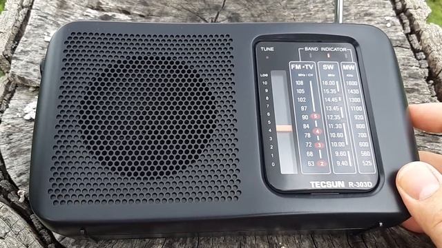 Tecsun R-303D MW+SW outdoor scan смотреть онлайн