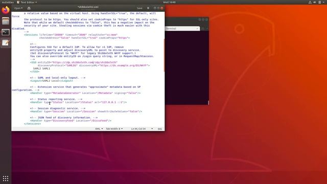 ConfigureShibboleth2 XML For SP смотреть онлайн