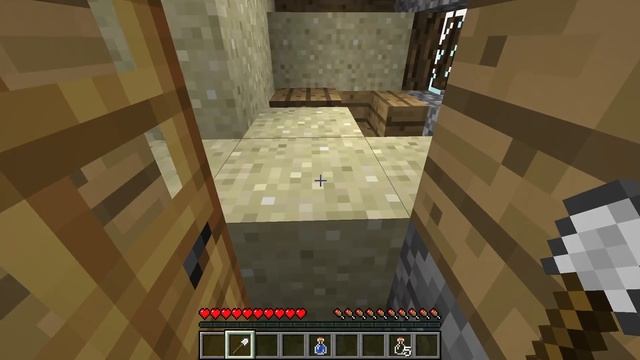 Я НАШЕЛ ЗАБРОШЕННУЮ ДЕРЕВНЮ В ПУСТЫНЕ В МАЙНКРАФТ 100% троллинг ловушка minecraft смотреть онлайн