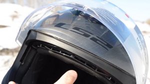 Мотошлем LS2 FF800 STORM JEANS Titanium L