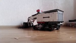 лего карьерный экскаватор. самоделка.