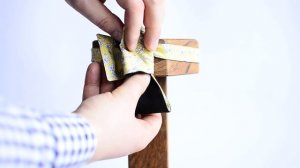 Как завязать галстук-бабочку самовяз