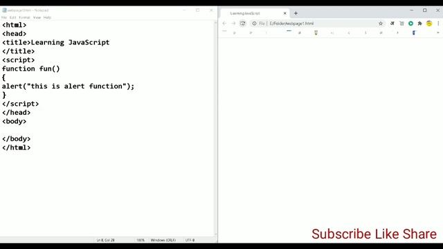 How to use Windows object in JavaScript | Windows object | Learn JavaScript
