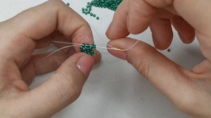 Уроки бисероплетения. Жгут ндебеле на 8 бисерин прямой