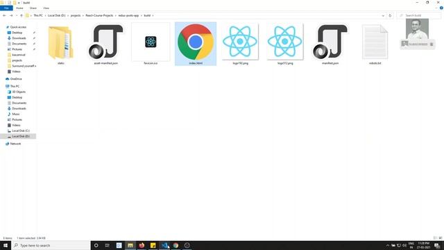95. Build Project for Production Deployment using npm run build command in React Redux App - ReactJ смотреть онлайн