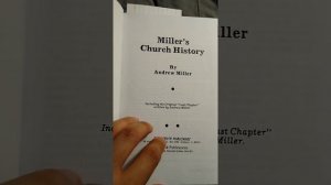 Miller's Church History - Andrew Miller