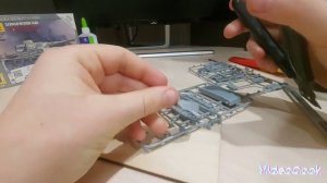 Сборка бюджетной модель танка pz 4 а 1/100 масштабе