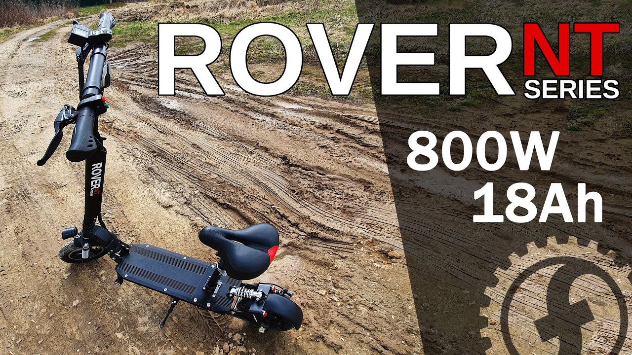 Обзор электросамоката с сиденьем Rover NT | 800W 48V 18Ah смотреть онлайн