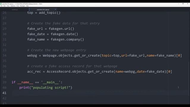 #25 Django Model And Templates | Django Fullstack Development
