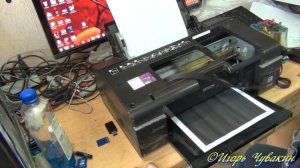 Принтер не печатает несколько дюз. Восстанавливаем.