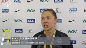 Gina Lückenkemper: "Die Zeit ist okay, aber ich wollte mehr"