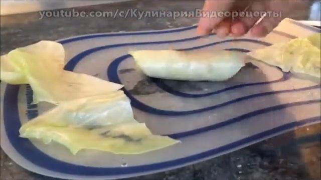 Голубцы из индейки, Cabbage rolls смотреть онлайн