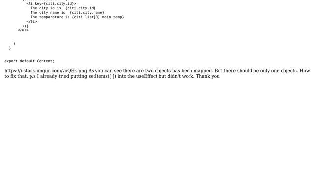 Clear the api response array before another API call (2 Solutions!!) смотреть онлайн