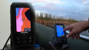 Эхолот Garmin Striker Plus 4. Построение карт дна с Garmin Quickdraw Contours.