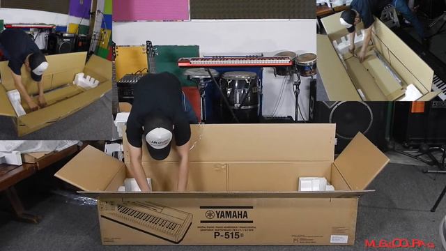 YAMAHA P 515 UNBOXING - DESEMPAQUETADO смотреть онлайн