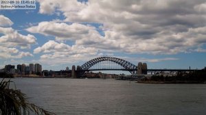 Spectacular Saturday on world's most beautiful harbour. Sydney Harbour Bridge Australia 10-9-2022