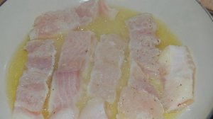 Пангасиус в духовке с овощами