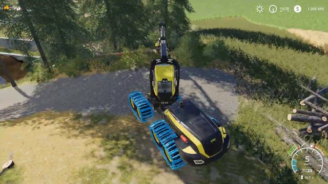 #фс19 #fs19 #farmingsimulator19 Farming Simulator - ЛЕСОЗАГОТОВКА - Часть #2