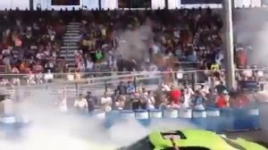 Dodge challenger burnout