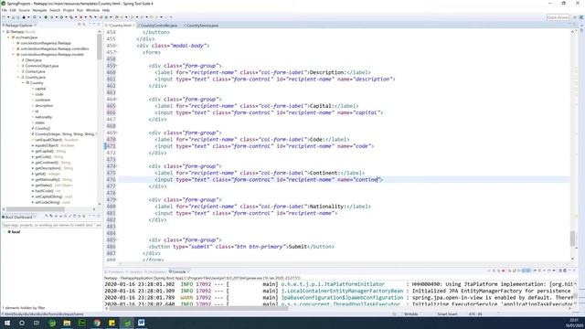 16 - Insert a New Country Using Modal Form смотреть онлайн
