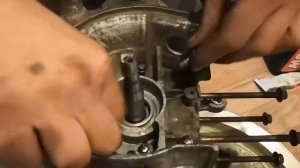 Сборка мотора ямаха 3kj