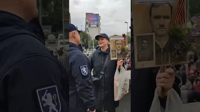 В Молдавии штрафуют тех, кто пришёл на Парад Победы с Георгиевской лентой