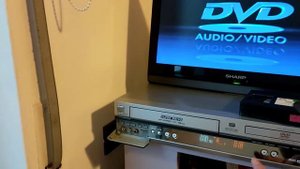 Panasonic VHS DVD combo nv-vp30 test