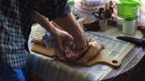 Отзыв клиента на нож Беркут из тигельного булата