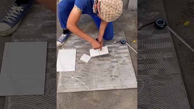 Young Man with great tiling skills PART 95, ремонт квартиры дизайн плитка укладка ложить