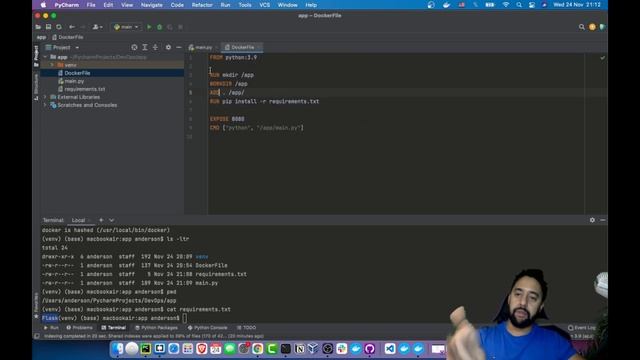 Conternizando seu app feat Python Flask. смотреть онлайн