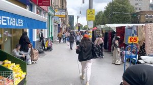 London walk: WHITECHAPEL Market ▪︎ 4K HDR