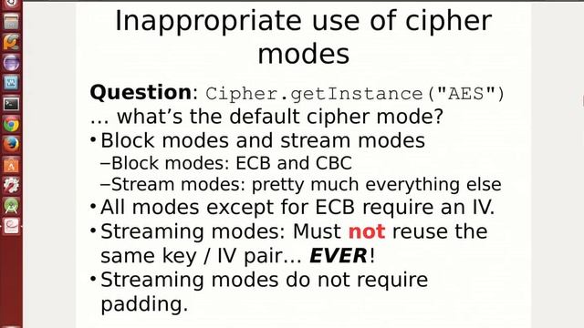 Common Developer Crypto Mistakes - Kevin W. Wall смотреть онлайн