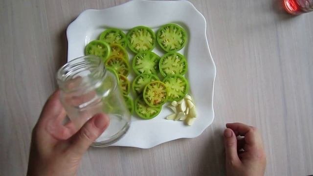 Как я храню зеленые помидоры! Зелёные помидоры с чесноком на зиму!