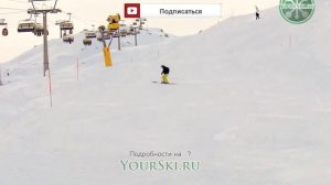 Самоучитель по горным лыжам: экспертный скользящий поворот серия 2