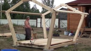 Беседка за один день
