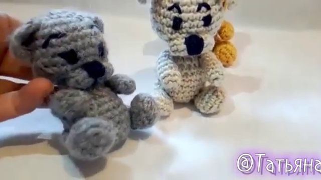 Собачка. Вязание крючком. смотреть онлайн