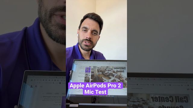 Apple AirPods Pro 2 noise cancelling test!