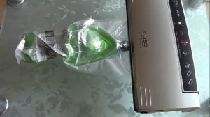 Вакуумный Упаковщик Caso VC 100 - Тест