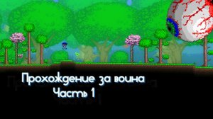 Прохождение за воина  (Часть 1)