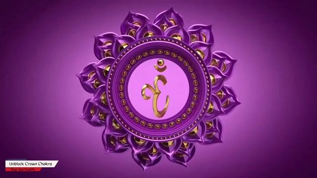 Unblock Crown Chakra (Sahasrara) ✧ Healing Music, Kundalini Awakening Music, Powerful Positive Vibe смотреть онлайн