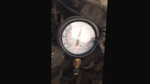 Падение давления в топливной 1