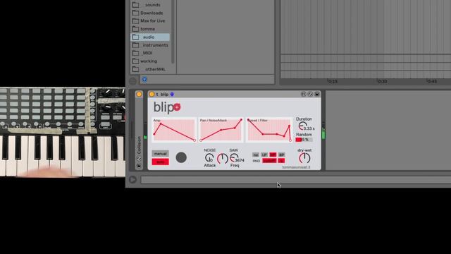 blip - blip sound generator смотреть онлайн