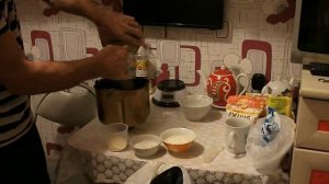 Хлеб на соевой муке в хлебопечке Витек.