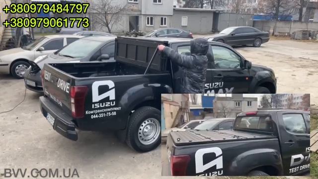 Крышка на пикап ISUZU D-MAX +380979484797. Крышка кузова для пикапа Исузу д-макс. Тюнинг пикапов BV