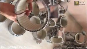 Керамические хомутовые нагреватели от производителя Технонагрев