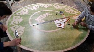 Делаем казахский национальный круглый стол. 2 ЧАСТЬ #DIY #Interesting