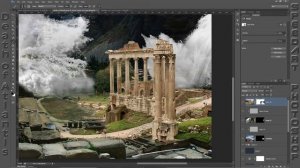 Death of Atlantis / Гибель Атлантиды - Speedart Photoshop CS6 by BATKYA